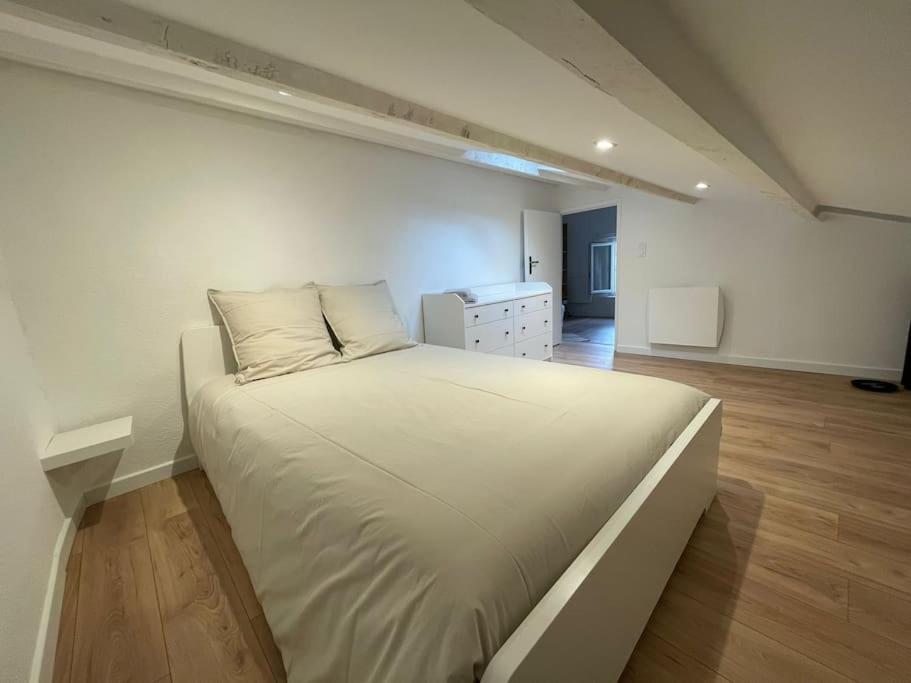 Апартаменты Duplex Sous Les Toits Рьез Экстерьер фото